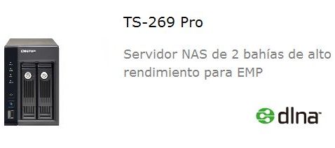 TS269 PRO  SERVIDOR DE ARCHIVOS BASADO EN LINUX