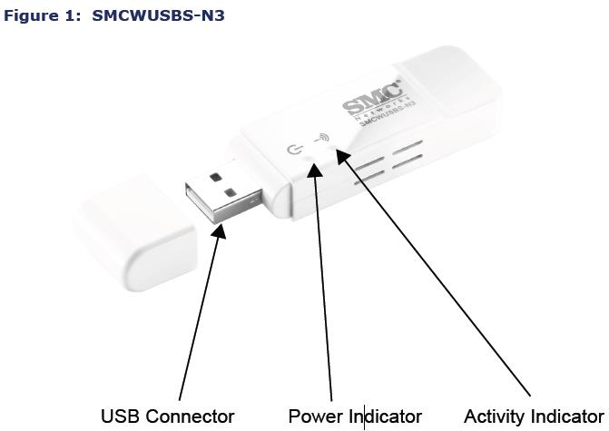 SMCWUSBSN3 TARJETA DE RED INALAMBRICA