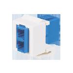 NKDLCMZIW NKDLCMZIW  Modulo adaptador monomodo duplex LC Sr/Jr SFF - Azul / Blanco