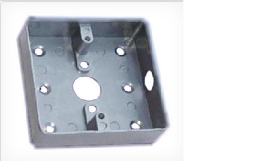 RB05B(ABK801BM) CAJA PARA INSTALACION DE BOTON LIBERADOR DE PUERTA