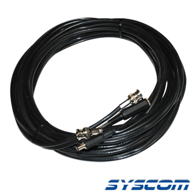 KIT0759 Kit de conexión, 7 mts. de cable RG59 / V con conectores BNC Macho y de alimentación.