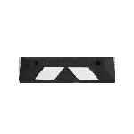 13290H 13290H Tope para Estacionamiento Home Park It Negro-Blanco 56 cm
