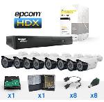 HDXHRB700XW/8  SYSCOM Sistema HDX con 8 HRB700XW