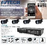 AVC792DKIT KIT DVR DE 4CH FULL 960H SALIDA DE VIDEO HDMI INCLUYE 4 CAMARAS BULLET 