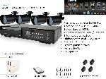 AVC792DKITHKP1 KIT COMPLETO DVR DE 4CH FULL 960H SALIDA DE VIDEO HDMI INCLUYE 4 CAMARAS BULLET