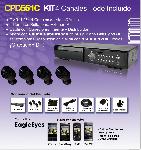 CPD551CKIT KIT DVR 4 CH GRABACION D1 SALIDA DE VIDEO BNC