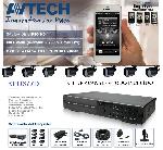 KPD677DKIT KIT DE DVR 8 CAMARAS BULLET 