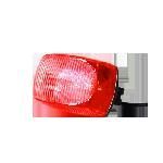 41325504 41325504 Luz Estroboscopica Frontal para Motocicletas. Color Rojo.