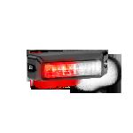 IPX620RW IPX620RW Luz auxiliar de 6 LEDs en color rojo / claro con mica transparente