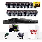 TURBOD816 TURBOD816 Sistema TurboHD(TVI) 16 Domos