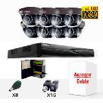 TURBOD88 TURBOD88 Sistema TurboHD(TVI) 8 Domos