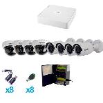 TURBOSD78 TURBOSD78 Sistema Legend TurboHD 720P de 8 canales compatible