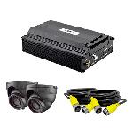 XMR400S/2CAM Sistema Completo Móvil, XMR400S y 2 XMRDOME(Micrófono Interconstruido)